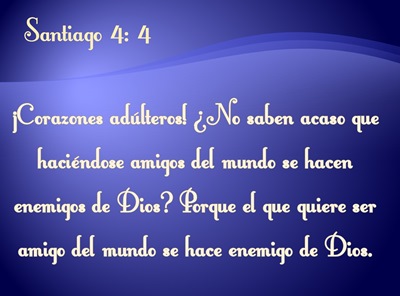 SANTIAGO 4:4